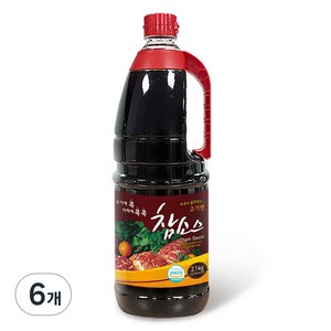 참 우리식품 고기엔 참소스, 2.1kg, 6개