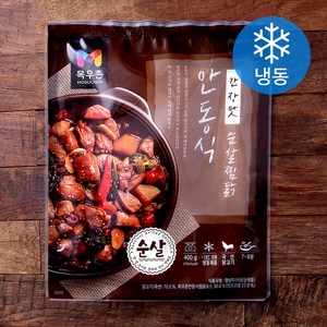 목우촌 안동식 순살찜닭 (냉동), 400g, 1개