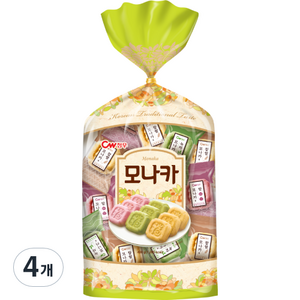 청우식품 모나카, 4개, 400g