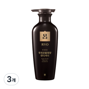 려 진생보 두피모발영양 컨디셔너 중건성용, 400ml, 3개