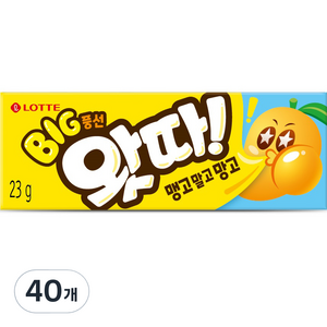 왓따 맹고말고망고 껌, 23g, 40개