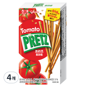 프리츠 토마토 스틱과자, 33g, 4개