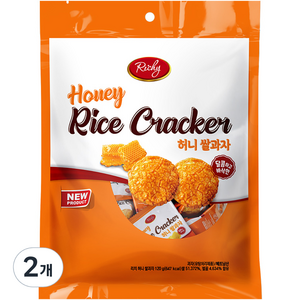 Richy 허니 쌀과자, 120g, 2개