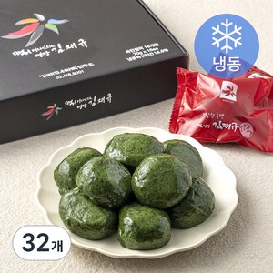 김재규우리떡연구소 쑥인절미 (냉동), 70g, 32개