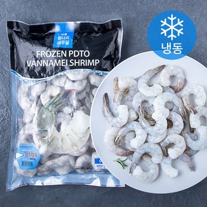 엠케이씨푸드 흰다리 새우살 (냉동), 900g 특대(21/25), 1개