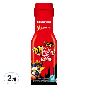 삼양 핵불닭소스, 200g, 2개