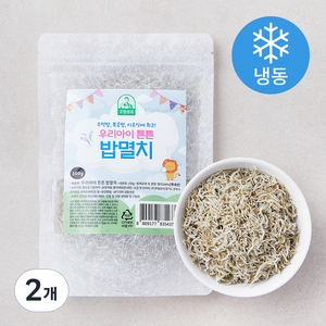 우리아이튼튼 밥멸치 (냉동), 100g, 2개