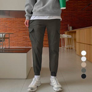 조군샵 남성용 올라운드 데일리 스판 카고 조거 팬츠 P6637