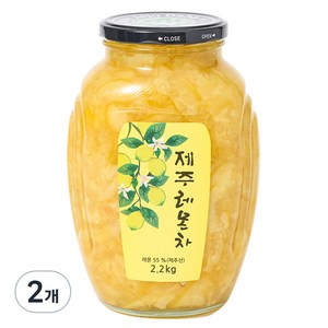 제주특산 제주 레몬차, 2.2kg, 2개