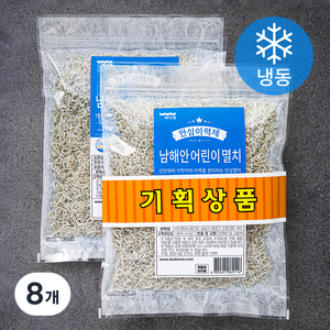 바다원 안심이력제 볶음용 남해안 어린이멸치 (냉동), 150g, 8개