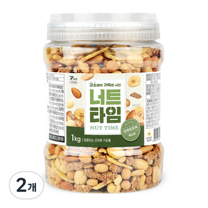 투데이넛 너트타임 그린 믹스넛, 1kg, 2개