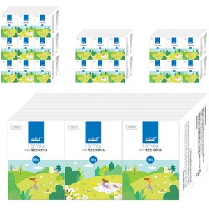 릴리프 포유 미니 포켓티슈, 10매, 48개
