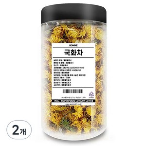 고미네 국화차 통, 30g, 2개, 1개입