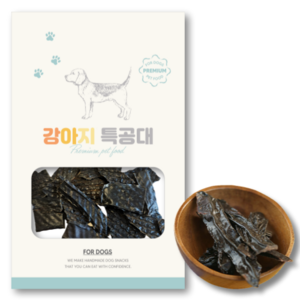 강아지특공대 한우간 육포, 100g, 1개