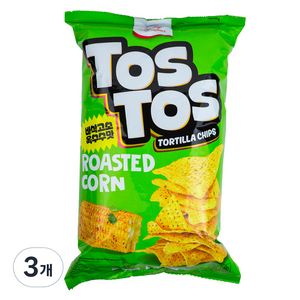 두아끌린찌 토스토스 로스티드 콘 토르티야 칩, 145g, 3개