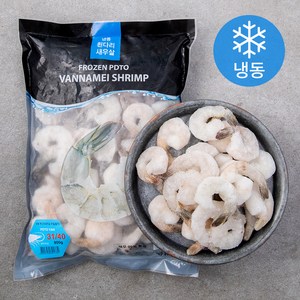 프라이드 흰다리 새우살 (냉동), 900g, 1개