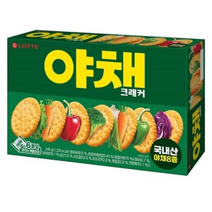 롯데 야채 크래커 벌크, 12개, 249g