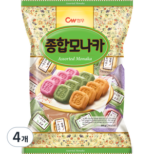 청우식품 종합모나카, 350g, 4개