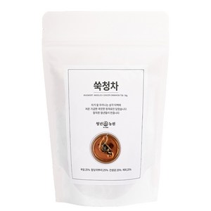 청년농원 저온가공 쑥청차 삼각티백, 1g, 50개입, 1개