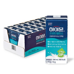 하이뮨 프로틴 밸런스 드링크믹스 RTD, 190ml, 24개