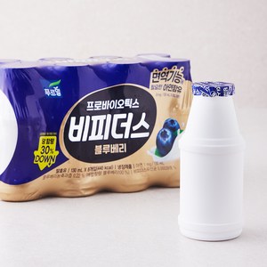 푸르밀 프로바이오틱스 비피더스 블루베리 요구르트, 130ml, 8개