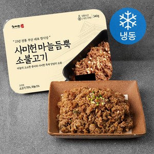 사미헌 마늘듬뿍 소불고기 (냉동), 340g, 1개