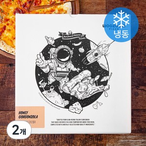 우주인피자 허니 고르곤졸라 (냉동), 338g, 2개