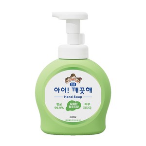 아이깨끗해 향균 폼 핸드솝 청포도향, 490ml, 1개