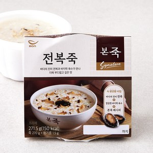 본죽 전복죽, 271.5g, 1개