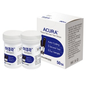 아큐라 혈당시험지, 50개입, 2개
