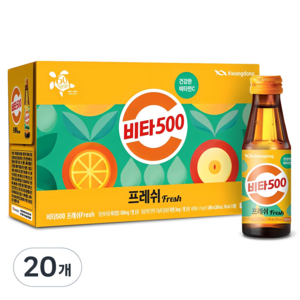 비타500 프레쉬, 100ml, 20개