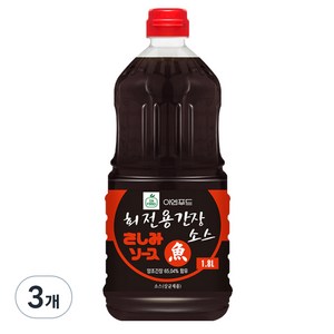 이엔푸드 회전용 간장소스, 1.8L, 3개