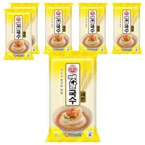 오뚜기옛날 국수 세면, 900g, 6개