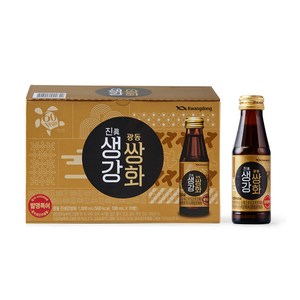 광동제약 진생강 쌍화, 100ml, 10개