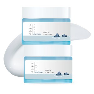 라운드랩 1025 독도 수분 크림, 50ml, 2개