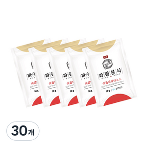 파평분식 떡볶이 소스 분말 매콤한맛, 50g, 30개