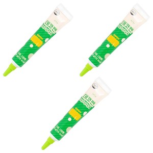 디유 초코 데코펜 그린, 20g, 3개