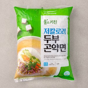 풀무원 풀스키친 저칼로리 두부 곤약면, 1kg, 1개