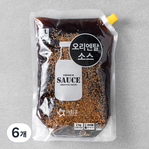 아워홈 행복한맛남 오리엔탈소스, 2kg, 6개