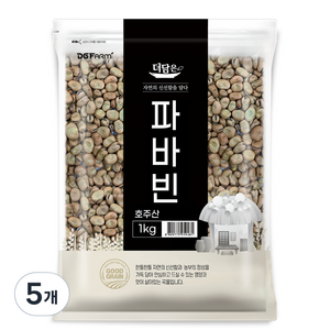 더담은 파바빈, 1kg, 5개