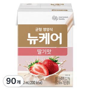 뉴케어 딸기맛 균형영양식, 200ml, 90개