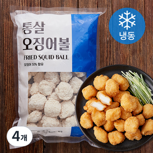 농우 통살 오징어볼 (냉동), 1kg, 4개