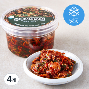 도들샘 부추꼬막무침 (냉동), 150g, 4개