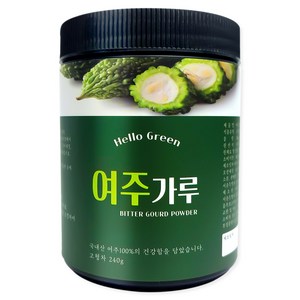 헬로우그린 여주 분말 가루, 240g, 1개