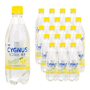 시그너스 레몬 탄산음료, 500ml, 20개