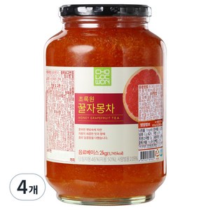 초록원 꿀자몽차, 2kg, 1개입, 4개