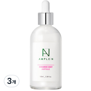 앰플엔 세라마이드샷 앰플, 100ml, 3개