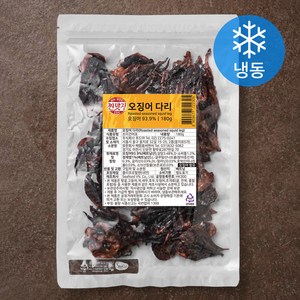 찐맛징 오징어 다리 (냉동), 180g, 1개