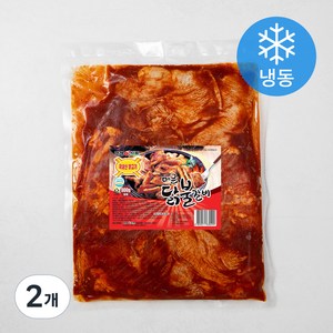 맛잽이식품 매운닭불갈비 (냉동), 900g, 2개