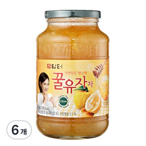 담터 꿀유자차, 1kg, 1개입, 6개